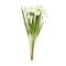 35" White Iris Artificial Flower Stem, 8ct.